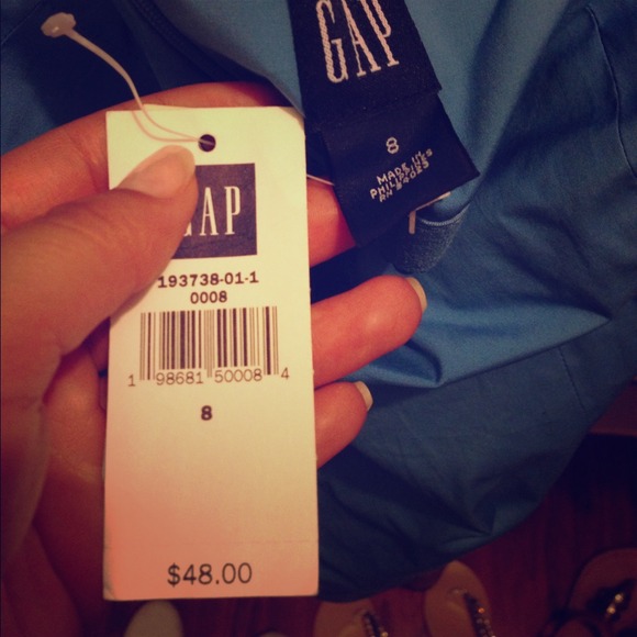 Gap strapless dress
