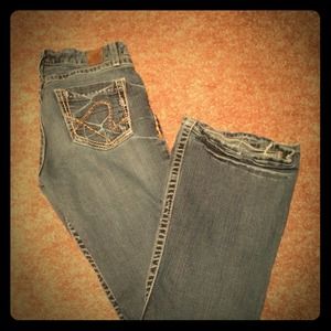BKE star flare jeans