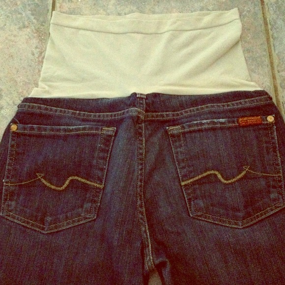 Seven for all man ind maternity jeans