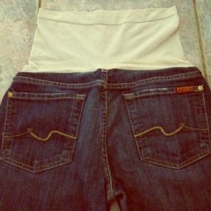 Seven for all man ind maternity jeans