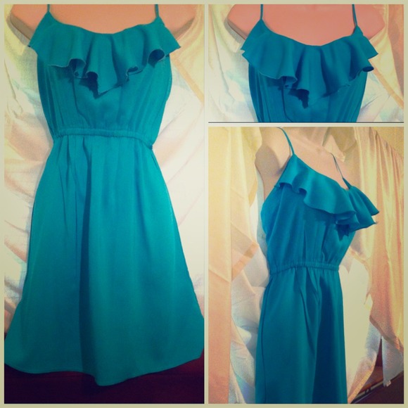 Dresses & Skirts - Aqua Blue Summer Dress