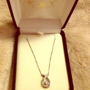 Love's embrace sterling silver necklace