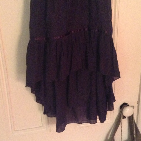 High low strapless dress - Picture 4 of 4