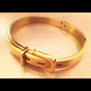 Two 100% Gold Plated Titanium Steel Love Bracelets