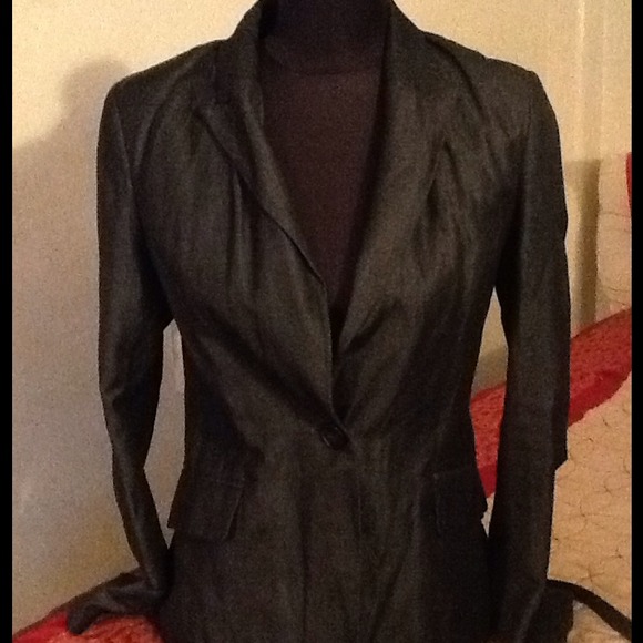 Denim like blazer size 10