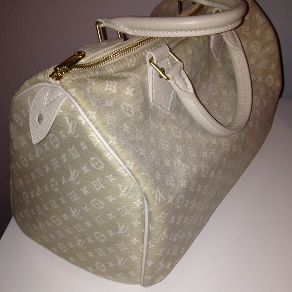 ❌❌SOLD❗❗❗Louis Vuitton linen speedy bag