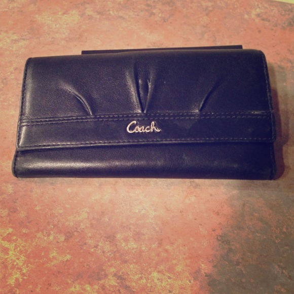 Coach Black Wallet