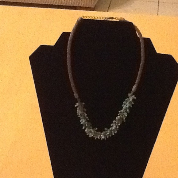 Leather Cord Beads Necklace