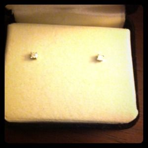 Diamond Stud Earrings