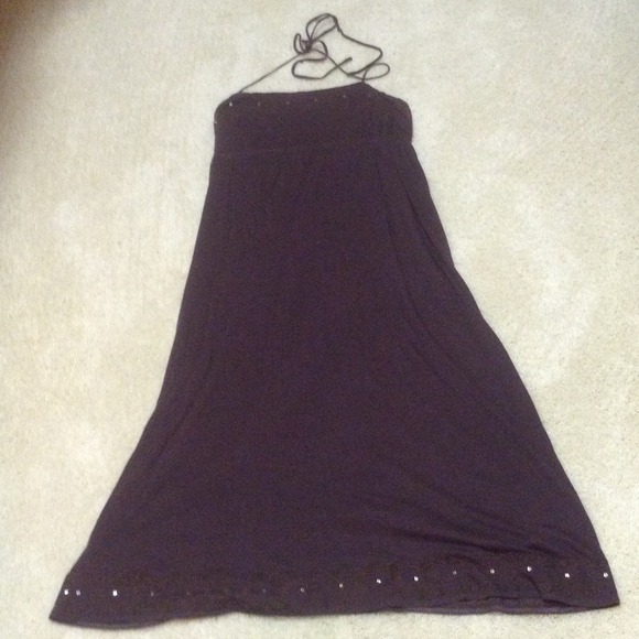Brown J. crew halter dress size small - Picture 1 of 3