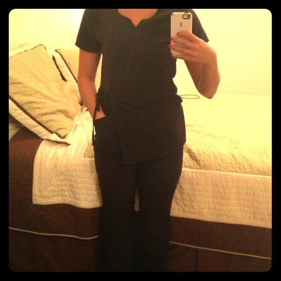 Jockey scrubs(black)