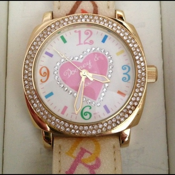 Genuine D&B Crystal Encrusted Watch