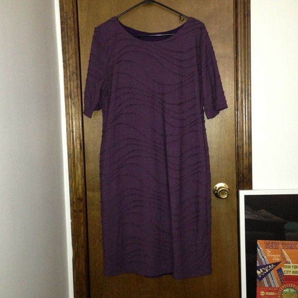 Purple Stretch Dress