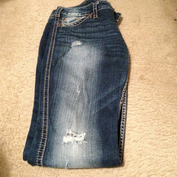 Silver jeans