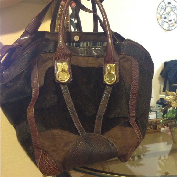 Fur Handbag