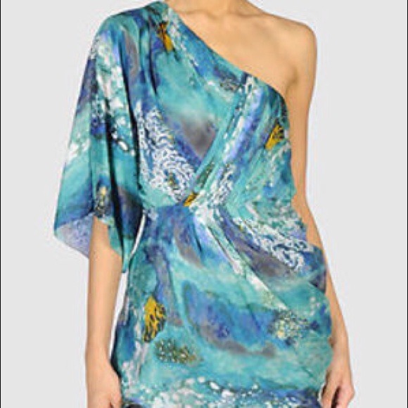 SOLD Catherine Malandrino blouse in GREEN