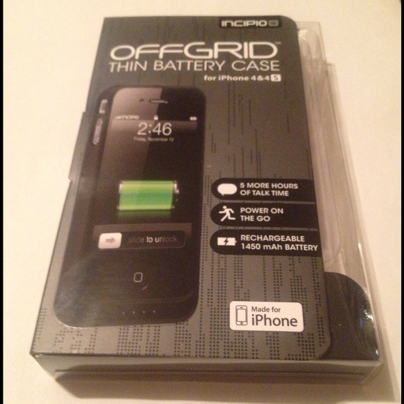 Accessories - NWT thin battery charger for iPhone 4/4s