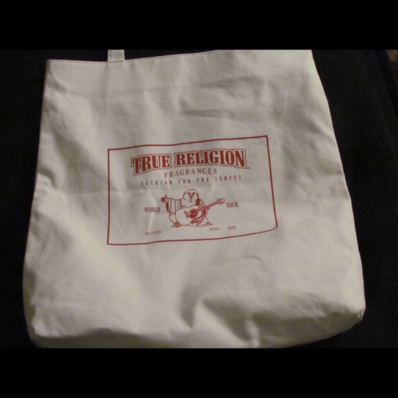 True Religion lined Travel Bag