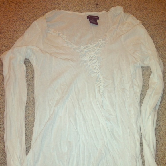 Sheer Calvin Klein Unique V-front Top