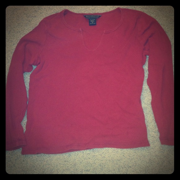 Red Abercrombie T-Shirt
