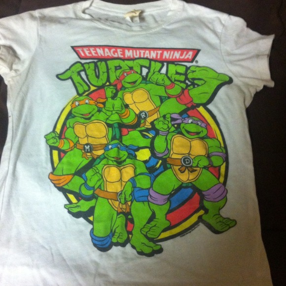 Vintage teenage mutant ninja turtles tee