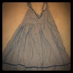 Cute Gingham Check Sundress