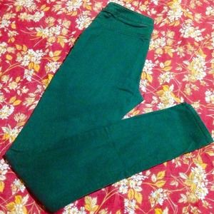 H&M Green Skinny Jeans
