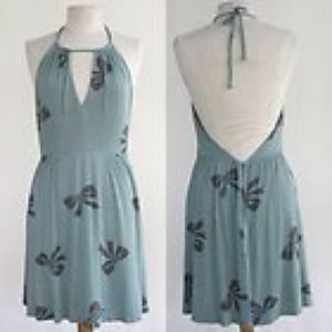 Betsy Johnson halter dress, runs medium!
