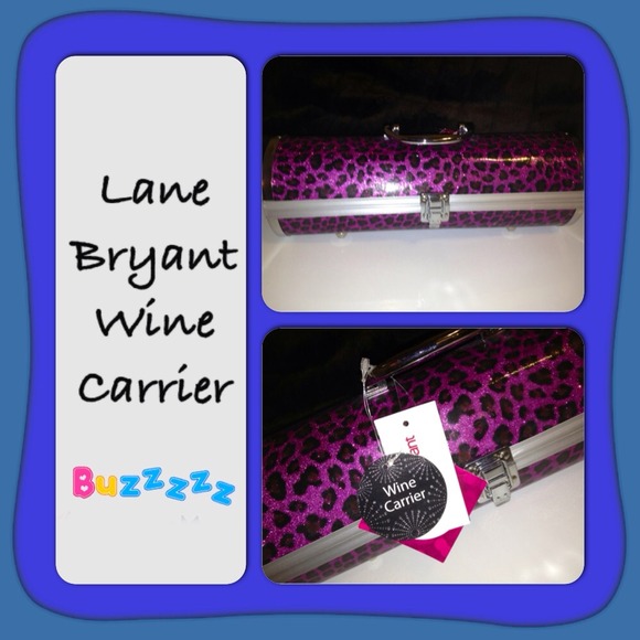 Purple Leopard Print Wine Cooler. - Picture 1 of 6