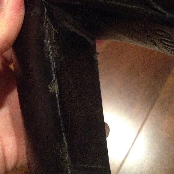 GUESS by Marciano black leather ankle boots - Picture 4 of 4