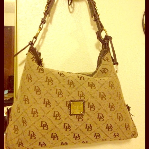 Dooney and Bourke quilted large hobo purse