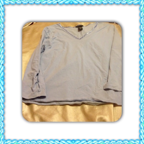 Long sleeve New York and company intimate shirt