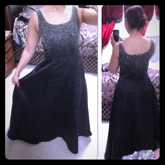 Reserved ✨ Black sequence dress