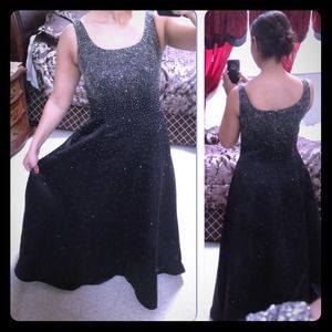 Reserved ✨ Black sequence dress