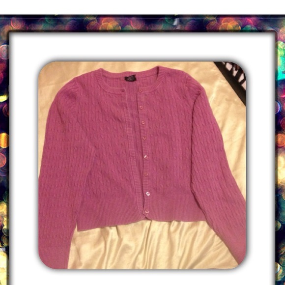 Rue 21 purple cardigan