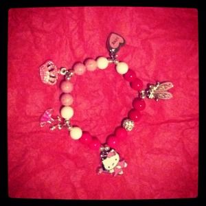 Glitz and Glam bracelet in pink