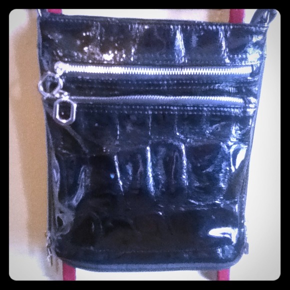 Sold in bundle...Patent Leather Crossbody