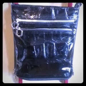 Sold in bundle...Patent Leather Crossbody