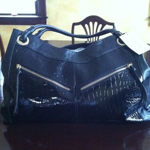 Del Mano handbag black never been used