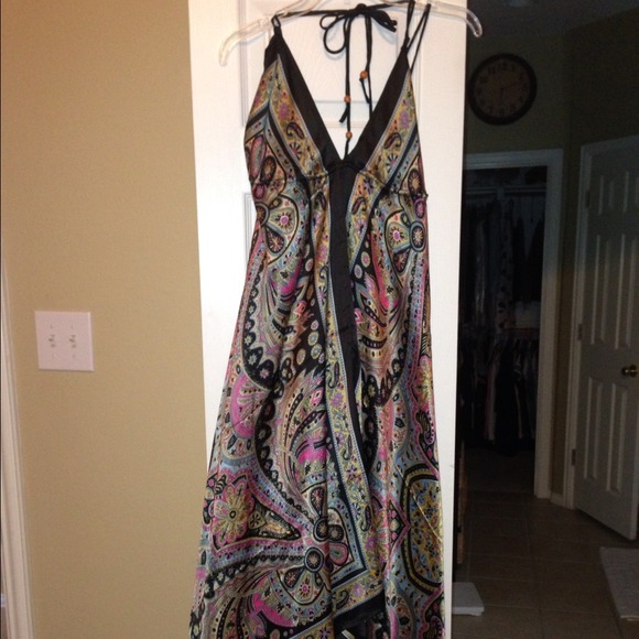 Silk handkerchief dress