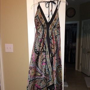 Silk handkerchief dress