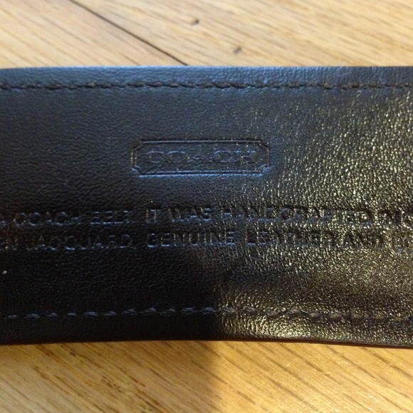 Coach Belt - Picture 2 of 2