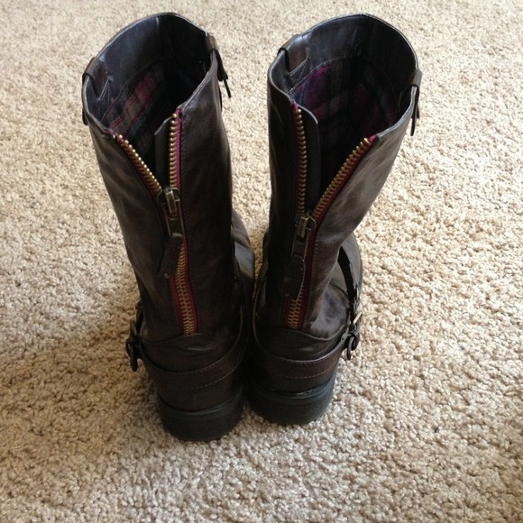 Madden Girl Combat Boots
