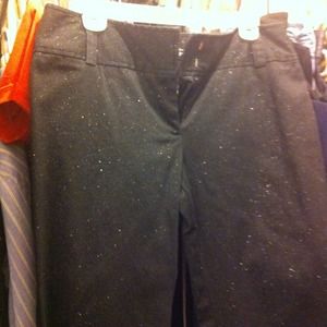 Black Glitter Pants. Size 13 junior.