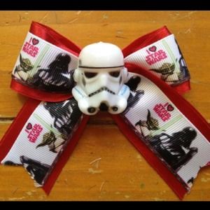 Star wars Storm trooper hair bow
