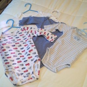 Lot of 6 month onsies