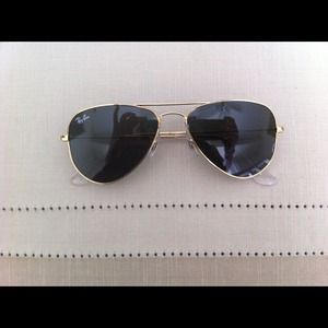 Authentic Ray Ban Aviator Sunglasses, 58mm