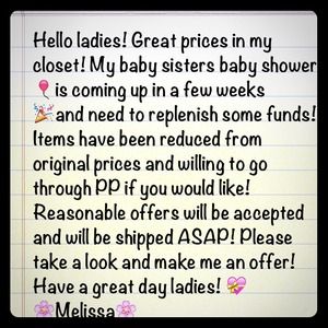 🎀 Great prices 🎀