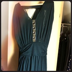 Anthropologie Embellished Knit Dress