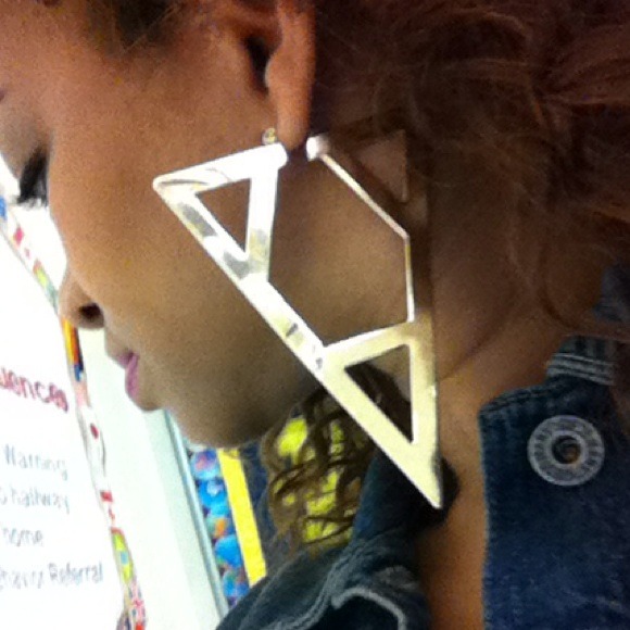 ♥Sold♥Geo style earrings...Brand New♥Sold♥